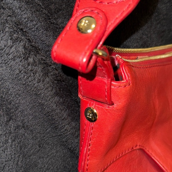 Kate Spade VINTAGE RED BUCKET Tote SATCHEL HOBO TOTE PURSE ORIGINAL - Picture 15 of 16